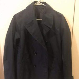 Uniqlo Trench coat Men's Size S Blue